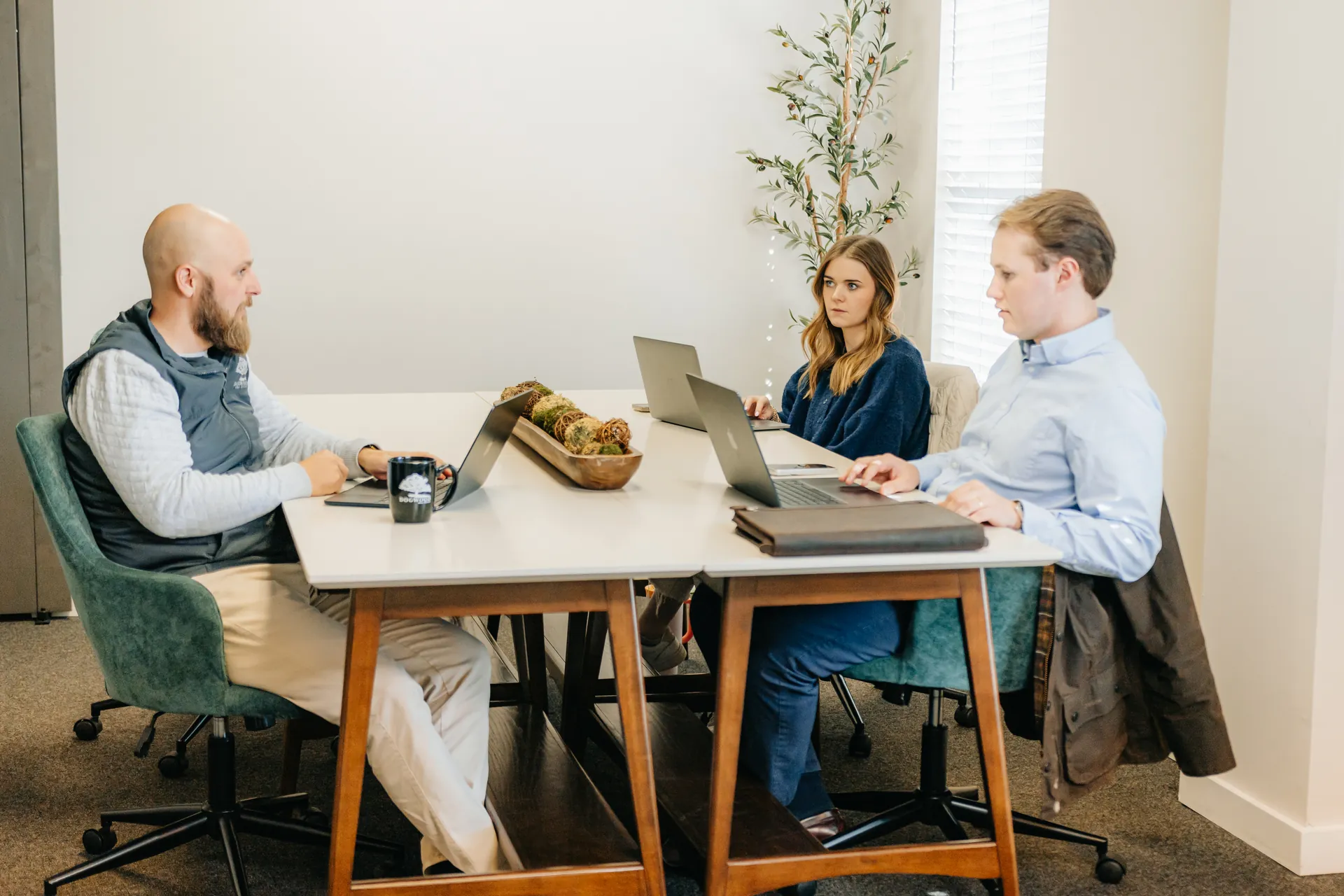 A relaxed conversation with a Dogwood agent